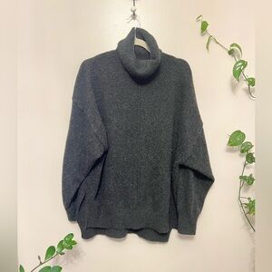 H&M oversized turtleneck knit sweater